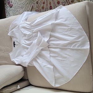 Hi-Lo Top With Flare sleeves